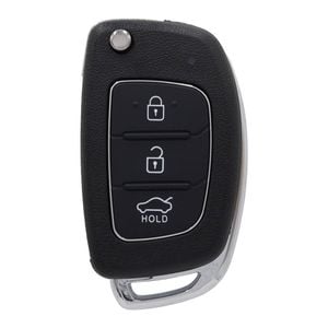 TKW 3 Button Remote Key Housing to suit Hyundai i10, i20, i40, iX35, Tucson, Elantra, Sante Fe - Various Years