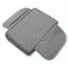 Catzon Car Console Armrest Cover Thickened Upgraded Microfiber Leather Arm Cushion-gray