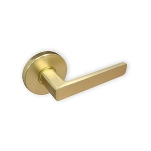 Ikonic Brushed Brass San Fran Passage Leverset