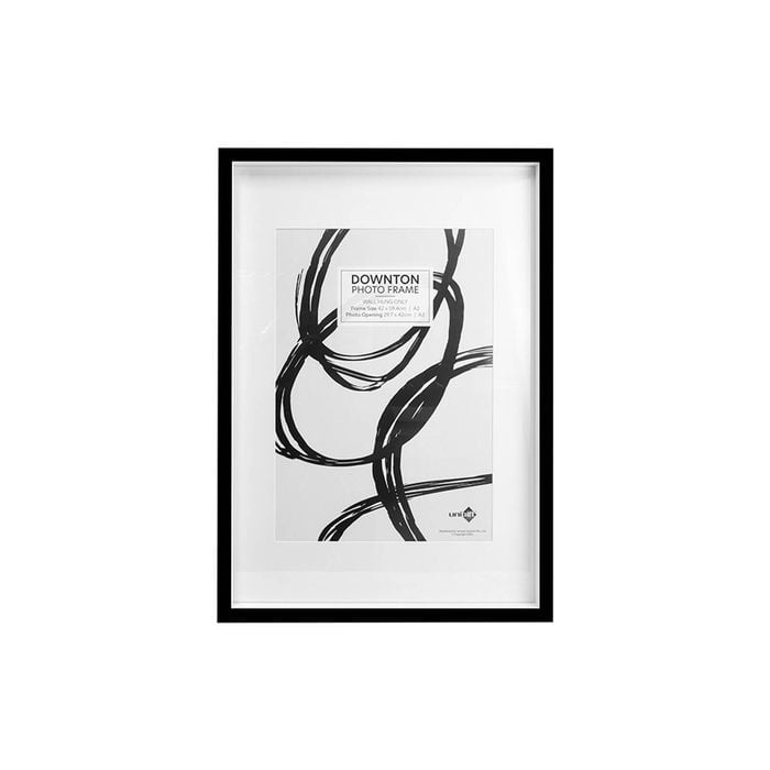 Unigift Downton MDF/Perspex Matt A2 Picture Frame - Black