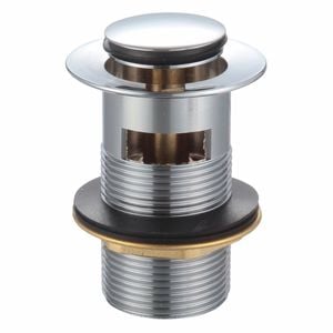 Kinetic 32mm Chrome Pop Up Basin Waste with Overflow