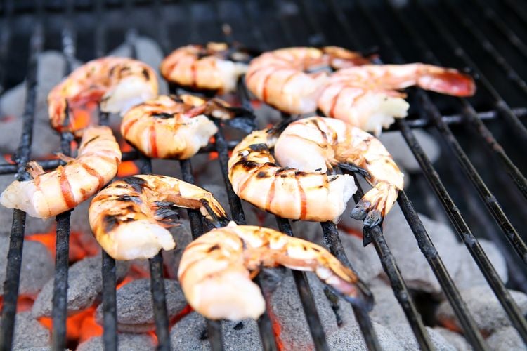 Prawns on a barbie. We're Australian, we don't say shrimp