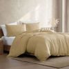 Ardor Double Boardwalk Quilt Cover Bedding Set w/ Pillowcase - Yellow