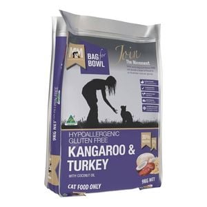Meals For Meows (mfm) Kangaroo & Turkey With Coconut Oil Dry Cat Food 9 Kg