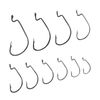 Swimerz 3/0 Wide Gape Worm Hook, Black Nickel, Qty 15