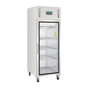 Polar Fridge G-series Gastro Display Glass Door Stainless Steel 600ltr Commercial Kitchen Refrigeration