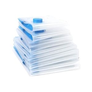 9 Pack Space Saver Vacuum Sealer Storage Bag Kit, 2 Large, 5 Medium & 2 Small