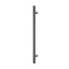 Barelli 950mm Gun Metal Grey Single Round Vertical Heated Towel Rail