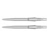 2PK Target Swiss Storm Nano Dart Point Replacement Spare Tip 35mm Silver