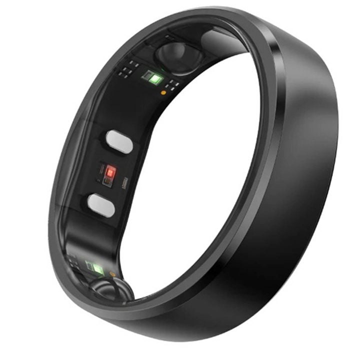 RingConn Gen 2 Smart Ring - Size 9 (Matte Black)
