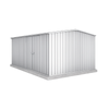 Absco Sheds 4.48 x 3.0 x 2.06m Zincalume Workshop Double Door Garden Shed