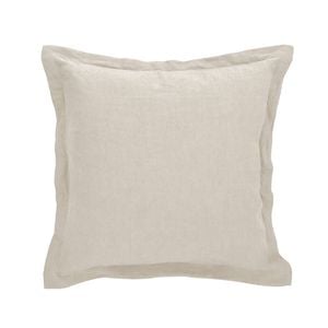 Amalfi Cove Linen Cushion - Oat