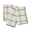 Salt & Pepper Taylor Check Napkin 45x45cm Set of 4