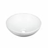 Mondella Round Above Counter Basin - Matte White Rumba