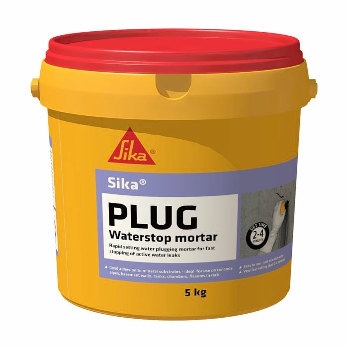 Sika Plug 5kg Waterstop Mortar