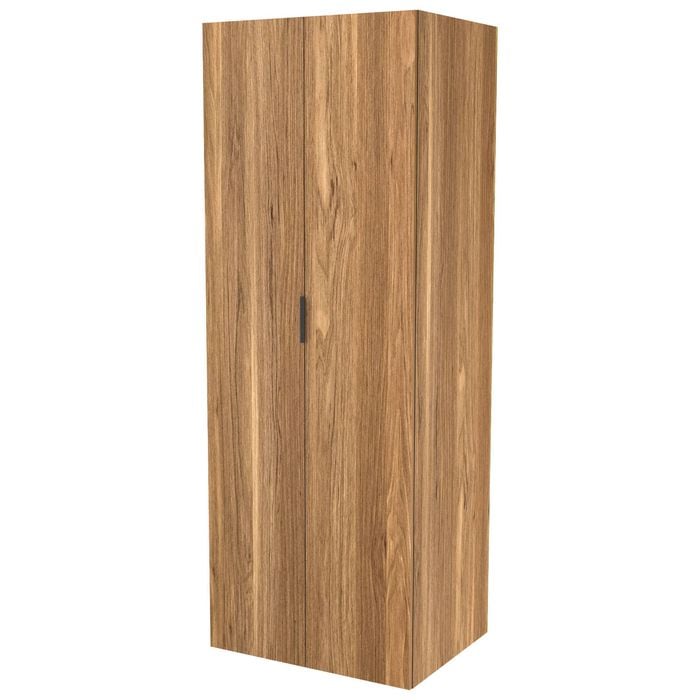 Lugna 2048 x 750 x 580mm Cove Double Drawer and Hangrail 2 Door Storage Cabinet
