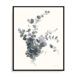 Artey | Scented Sprig II - Framed Canvas - Black Frame - 40 x 50cm
