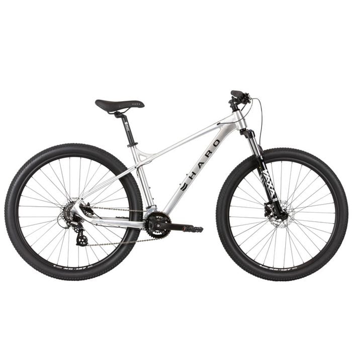 Haro Double Peak 29" Sport MTB Bike - Charcoal / Silver - L