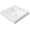 New England Joinery 460mm White Gloss Cove Basin