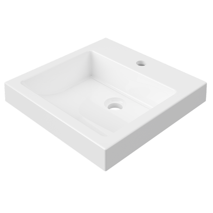 New England Joinery 460mm White Gloss Cove Basin