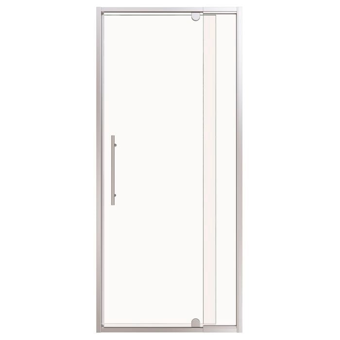 Stein 750 x 2000mm Chrome Georgia Square Shower - Door Only