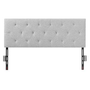 VEVOR Headboard Light Grey Full Size with Adjustable Height for Bedroom