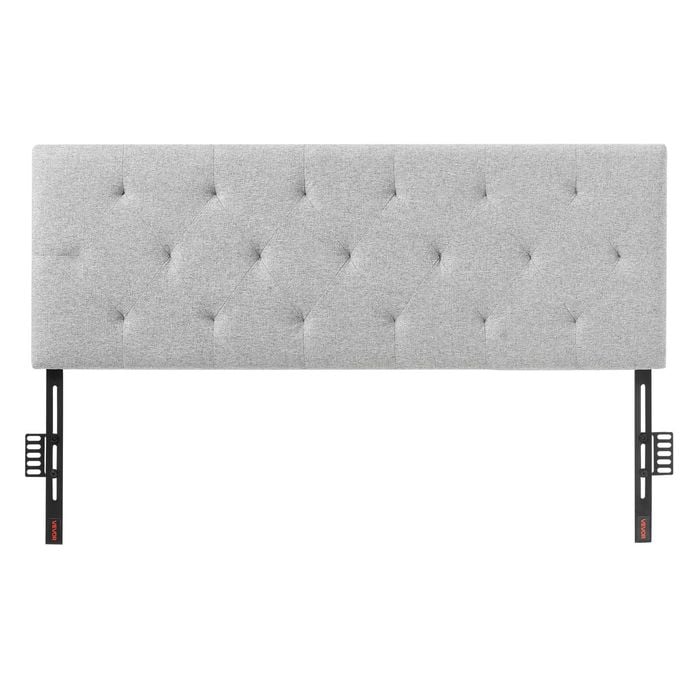 VEVOR Headboard Light Grey Full Size with Adjustable Height for Bedroom