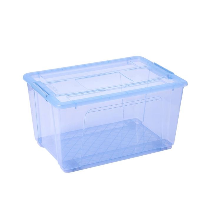 Inabox 52L Harbour Blue Storage Container