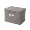 SOGA Fabric Storage Box 60L Grey