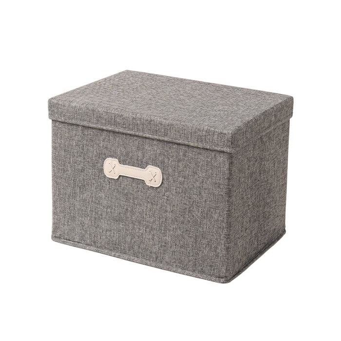 SOGA Fabric Storage Box 60L Grey