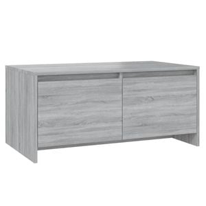 vidaXL Coffee Table Brown Oak Engineered Wood Accent Centre Couch Sofa Table