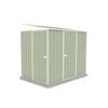 Absco Sheds 1.52 x 2.26 x 2.06m Pale Eucalypt Narrow Double Door Garden Shed
