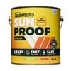 Taubmans 4L Neutral Semi Gloss Sunproof Exterior Paint