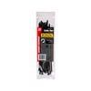 Gardner Bender 177mm Black Precise Lock Cable Ties - 20 Pack