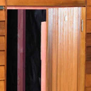 Shed Cedar New Doorway
