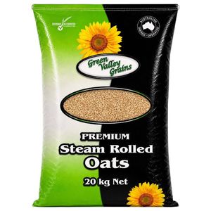 Green Valley Oats Steam Rolled Animal Feed Supplement 20kg