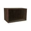 Kaboodle 300-399mm Walnut Customisable Open Slimline Shelf