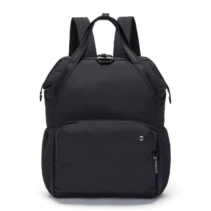 Pacsafe Citysafe CX Anti-Theft 13" Laptop Backpack  Econyl in  Black