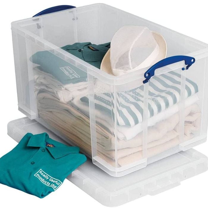 84 Litre Clear Really Useful Box