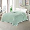 Bedding King Super Soft 3kg 200 x 230 Mink Blanket - Summer Green