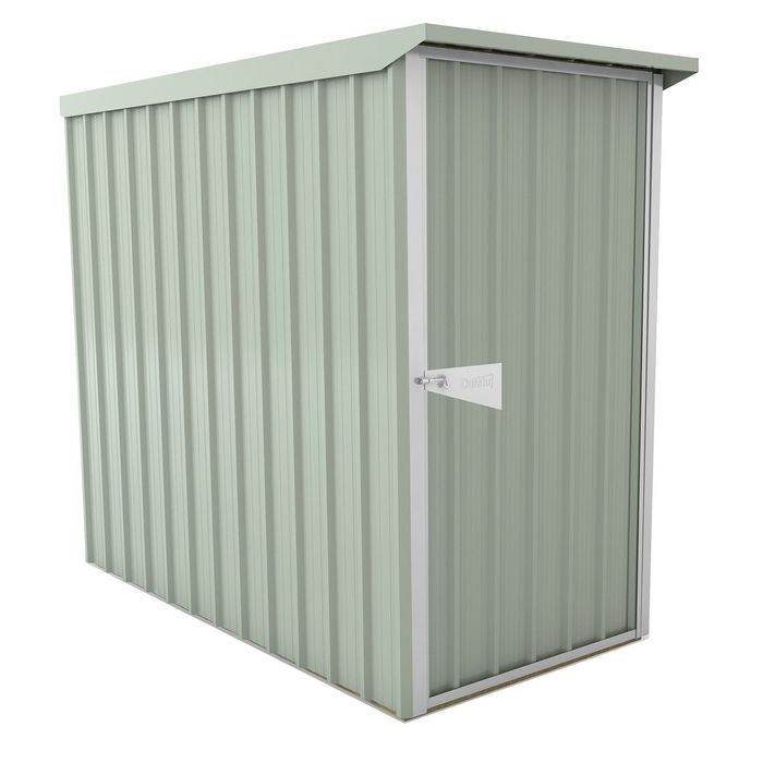 Duratuf Sentry 1.0 x 2.0m Mist Green Lean-To Shed