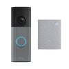Ring Speckled Grey Battery Video Doorbell (2nd Gen) and Chime (3rd Gen)