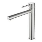 Mondella Resonance 35mm Brushed Nickel Vessel Basin Mixer WELS 4 Star 7.5L/min