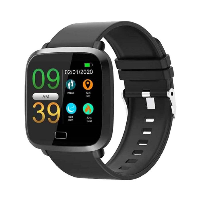 Optus Y8 Fitness & Health Smart Watch - Black