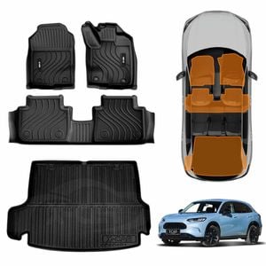 3D Floor Mats Boot Liner for Honda ZR-V ZRV 2023-Onwards All Weather Heavy Duty Cargo Trunk Luggage