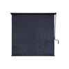 Coolaroo 2.4 x 2.4m Graphite Crank Operated Outdoor Blind