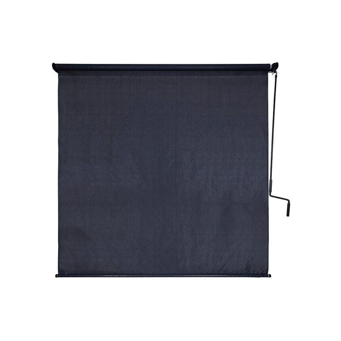 Coolaroo 2.4 x 2.4m Graphite Crank Operated Outdoor Blind