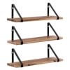 Levede Floating Shelf Wall Mounted Diy Hanging Storage 43x12cm