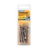 Zenith 10G x 50mm Countersunk Rib Head Chipboard Screws - 20 Pack