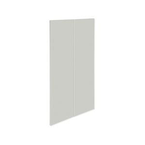 Kaboodle 600mm White Pepper Modern Medium Pantry Door - 2 Pack